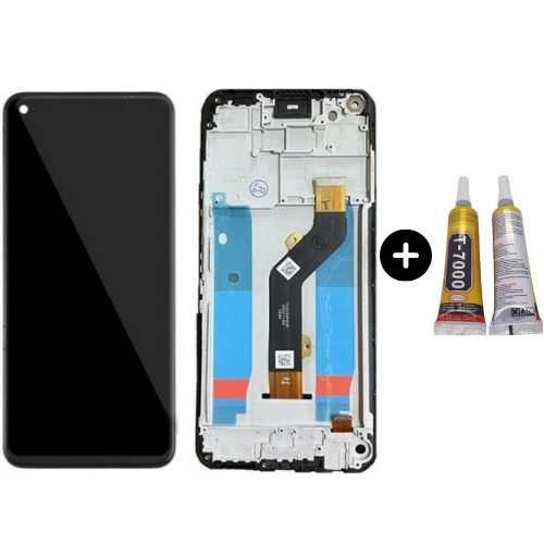 İnfinix Note 7 Uyumlu Çıtalı A Kalite Lcd Ekran Dokunmatik + B7000