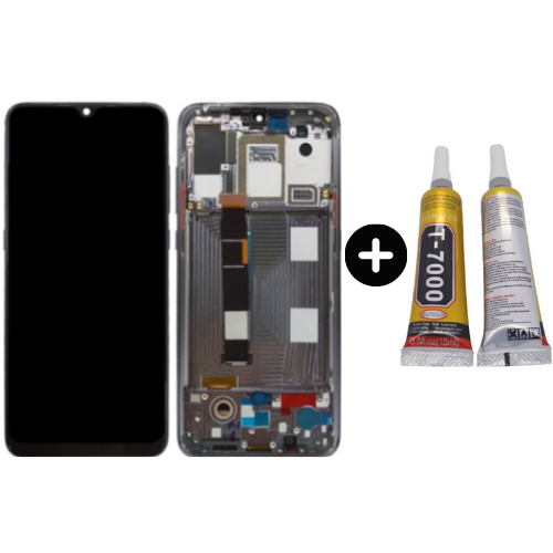 Xiaomi Mi 9 Uyumlu Çıtalı Lcd Ekran Dokunmatik + B7000