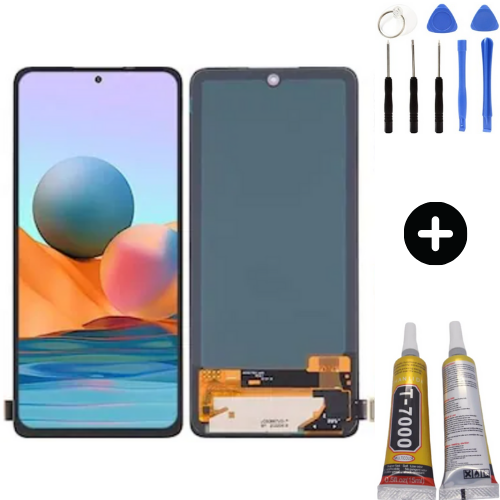 Xiaomi Redmi Note 10 Pro 4G Uyumlu OLED Lcd Ekran Dokunmatik + Montaj Seti