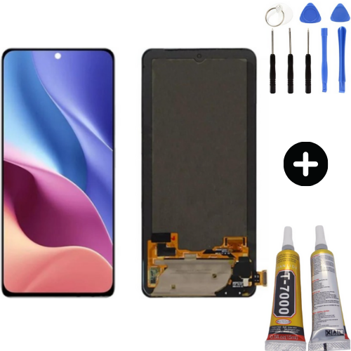 Xiaomi Poco F3 Uyumlu Servis Lcd Ekran Dokunmatik + Montaj Seti