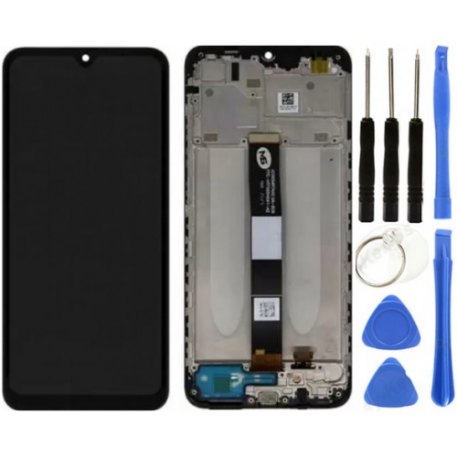 Xiaomi Poco C3 Uyumlu Çıtalı Lcd Ekran Dokunmatik + Tamir Seti