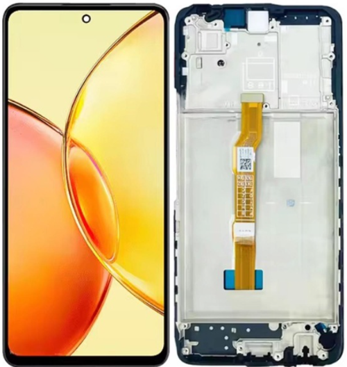 Vivo Y36 Uyumlu Çıtalı OLED Lcd Ekran Dokunmatik