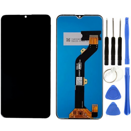 Tecno Spark 7 Uyumlu OLED Lcd Ekran Dokunmatik + Tamir Seti