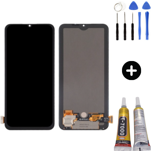 Xiaomi Mi 10 Lite 5G Uyumlu HK Lcd Ekran Dokunmatik + Montaj Seti