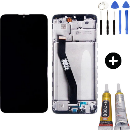 Xiaomi Redmi 8 Uyumlu Çıtalı OLED Lcd Ekran Dokunmatik + Montaj Seti