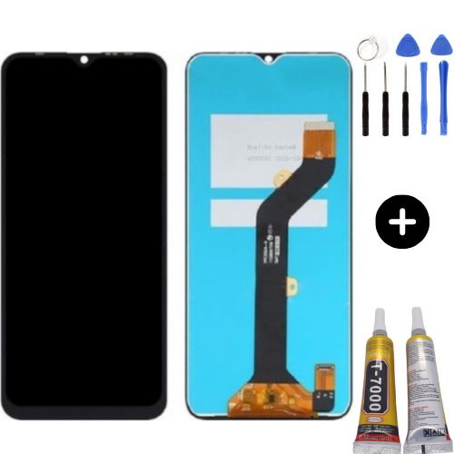 Tecno Spark 6 Uyumlu OLED Lcd Ekran Dokunmatik + Montaj Seti