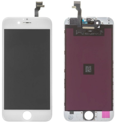 iPhone 6 Plus Uyumlu HK Lcd Ekran Dokunmatik Beyaz 