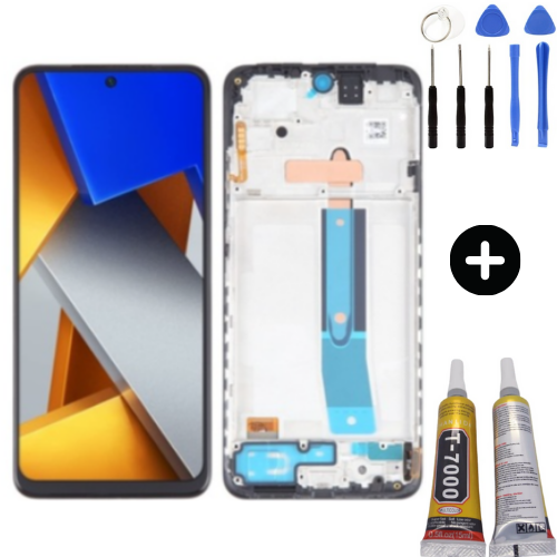 Xiaomi Poco M4 Pro Uyumlu Çıtalı A Kalite Lcd Ekran Dokunmatik + Montaj Seti