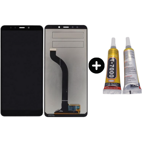 Xiaomi Redmi 5 Uyumlu OLED Lcd Ekran Dokunmatik Siyah + B7000