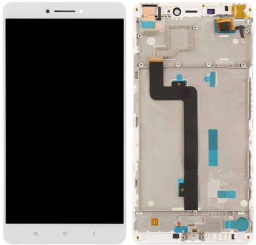 Xiaomi Mi Max Uyumlu Çıtalı Lcd Ekran Dokunmatik Beyaz
