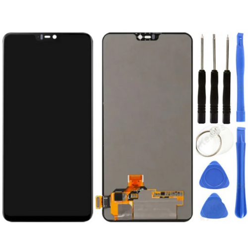 Oneplus 6 Uyumlu OLED Lcd Ekran Dokunmatik + Tamir Seti