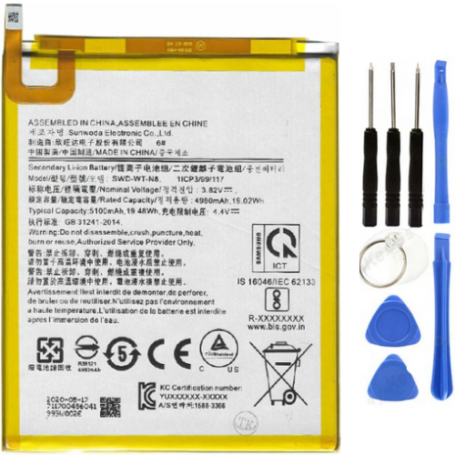Samsung Galaxy Tab A8 SM-T290 Uyumlu Servis Batarya Pil + Tamir Seti