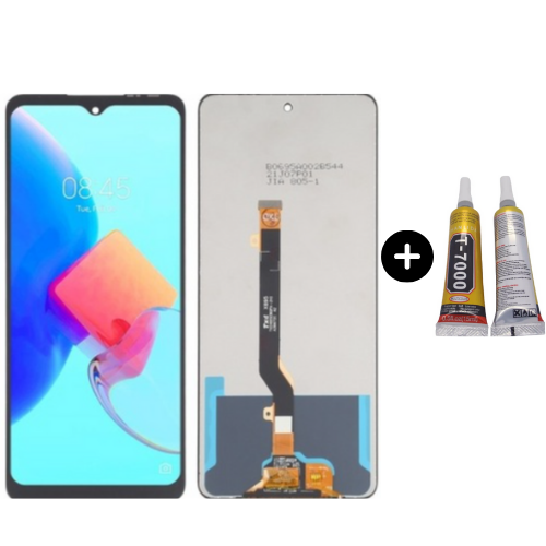 Tecno Spark 8P Uyumlu OLED Lcd Ekran Dokunmatik + B7000