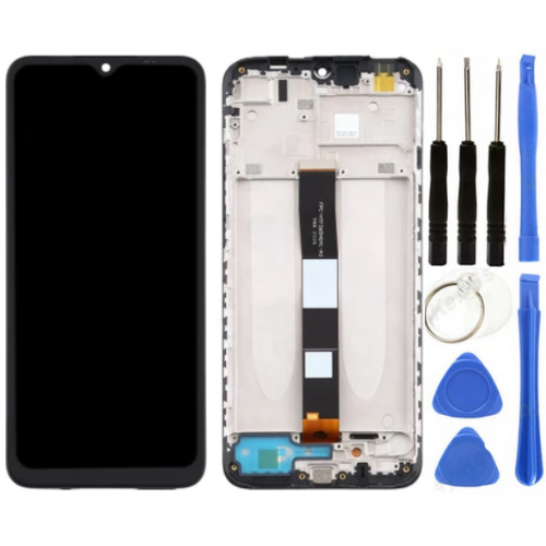 Xiaomi Redmi 9C Uyumlu Çıtalı OLED Lcd Ekran Dokunmatik + Tamir Seti