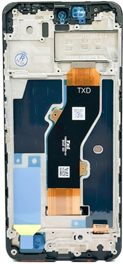 İnfinix Hot 40 Uyumlu Çıtalı Lcd Ekran Dokunmatik