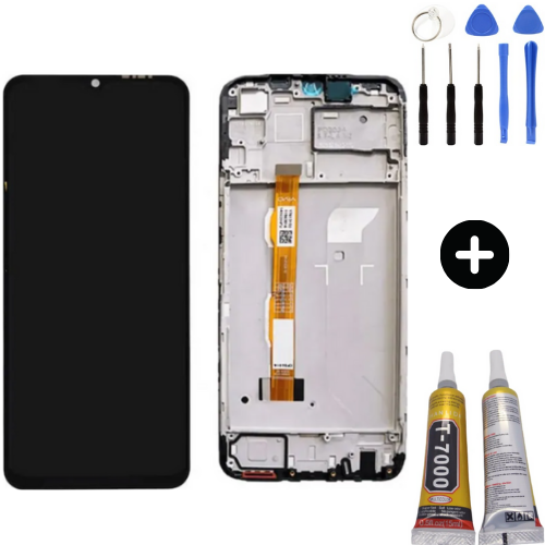 Vivo Y11S Uyumlu Çıtalı Servis Lcd Ekran Dokunmatik + Montaj Seti