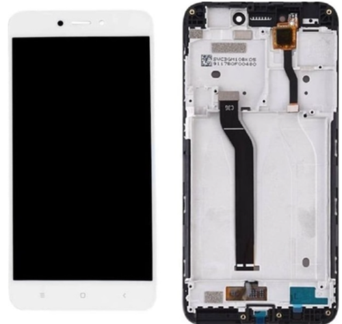 Xiaomi Redmi Go Uyumlu Çıtalı HK Lcd Ekran Dokunmatik Beyaz