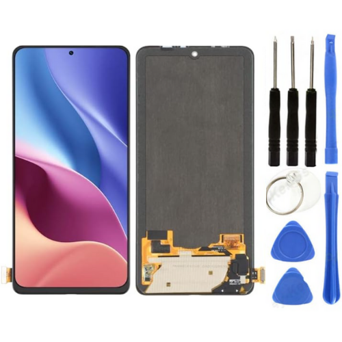 Xiaomi Redmi K40 Uyumlu Servis Lcd Ekran Dokunmatik + Tamir Seti