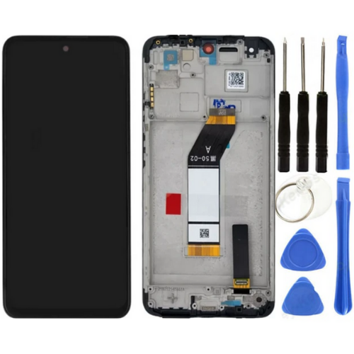 Xiaomi Redmi 10 2022 Uyumlu Çıtalı OLED Lcd Ekran Dokunmatik + Tamir Seti
