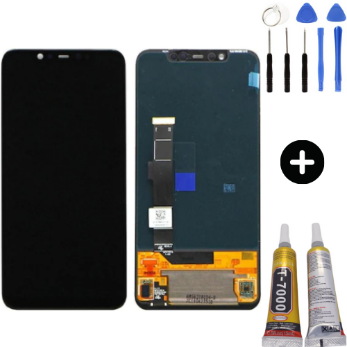 Xiaomi Mi 8 Uyumlu OLED Lcd Ekran Dokunmatik + Montaj Seti