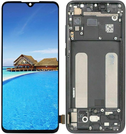 Xiaomi Mi 9 Lite Uyumlu Çıtalı OLED Lcd Ekran Dokunmatik 