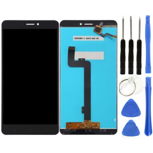 Xiaomi Mi Max 2 Uyumlu Servis Lcd Ekran Dokunmatik Siyah + Tamir Seti