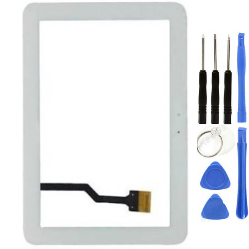 Samsung Galaxy Tab SM-P7300 Uyumlu HK Dokunmatik Beyaz + Tamir Seti