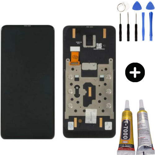 Xiaomi Mi Mix 3 Uyumlu Çıtalı HK Lcd Ekran Dokunmatik + Montaj Seti