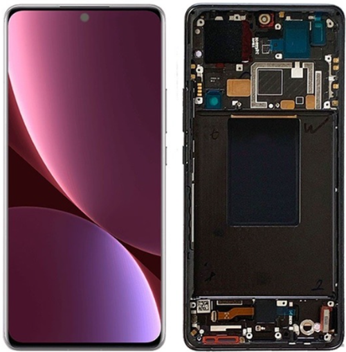 Xiaomi Mi 12 Pro Uyumlu Çıtalı Lcd Ekran Dokunmatik 
