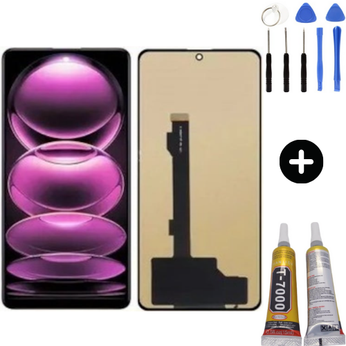 Xiaomi Redmi Note 12 Pro 5G Uyumlu HK Lcd Ekran Dokunmatik + Montaj Seti