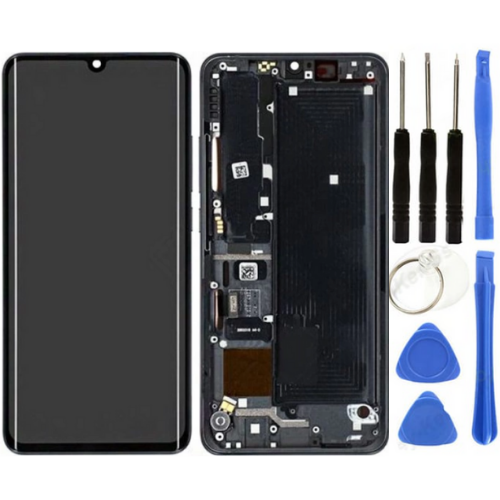 Xiaomi Mi Note 10 Pro Uyumlu Çıtalı A Kalite Lcd Ekran Dokunmatik + Tamir Seti