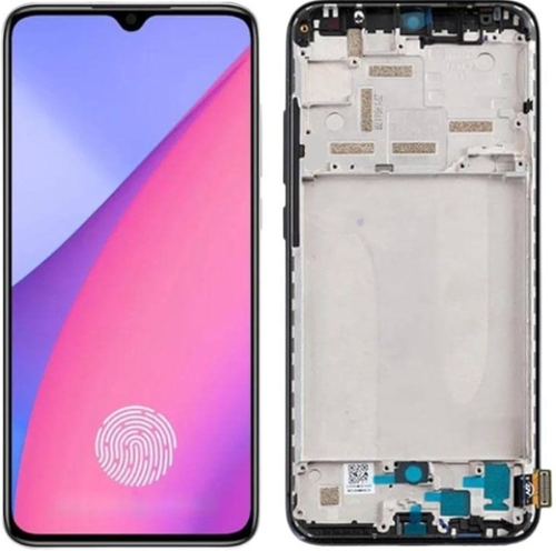 Xiaomi Mi A3 Uyumlu Çıtalı Lcd Ekran Dokunmatik