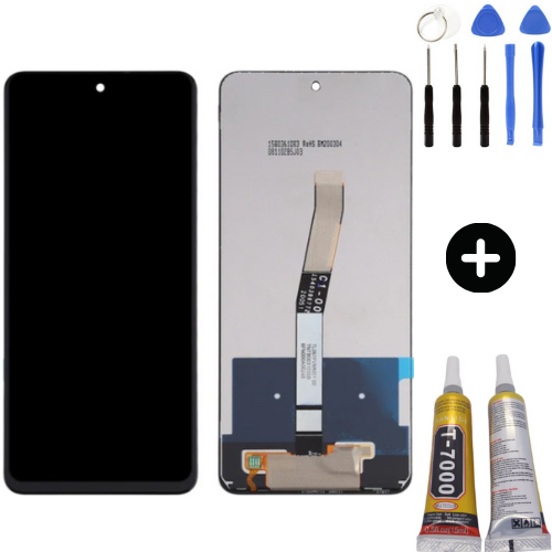 Xiaomi Redmi Note 9 Pro Uyumlu Servis Lcd Ekran Dokunmatik + Montaj Seti