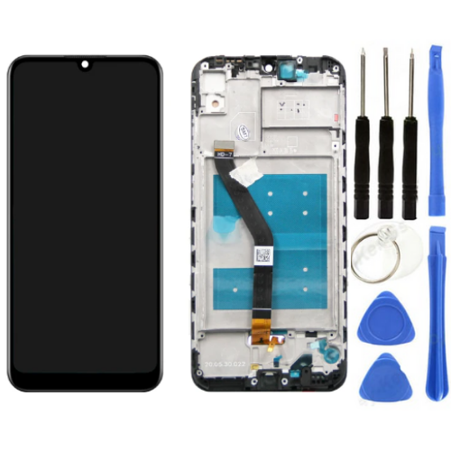 TE Huawei Y6 2019 Uyumlu Çıtalı HK Lcd Ekran Dokunmatik + Tamir Seti