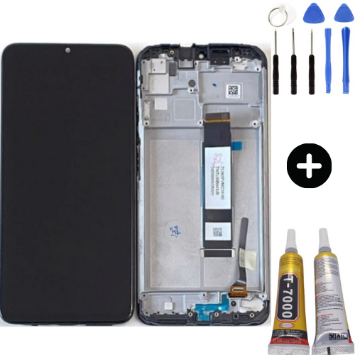Xiaomi Poco M3 Uyumlu Çıtalı HK Lcd Ekran Dokunmatik + Montaj Seti