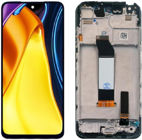 Xiaomi Poco M3 Pro Uyumlu Çıtalı A Kalite Lcd Ekran Dokunmatik 