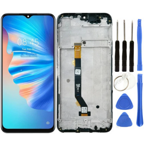 Tecno Spark 8T Uyumlu Çıtalı Lcd Ekran Dokunmatik + Tamir Seti