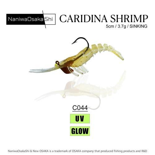 Caridina Shrimp 5 cm 3.5 gr Silikon Karides Yem C044