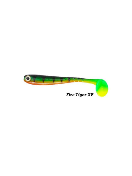 Bomb Shad 85mm Slikon Balık Fire Tiger