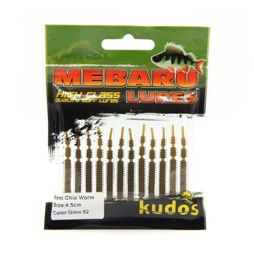 Chia Worm 4.5Cm Silikon Yem GLOW 52