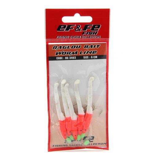 Raglou Kurt Çapari Silikon Yem 6 cm