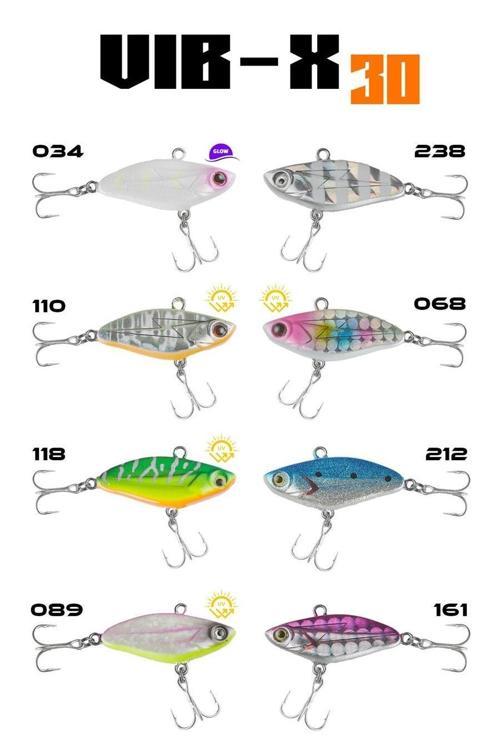Vib-X 30mm 3.6gr Vibrasyon Jig Yem 118