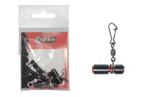 Surf Atış Klipsi Tube Virbel 5'li Set SİYAH