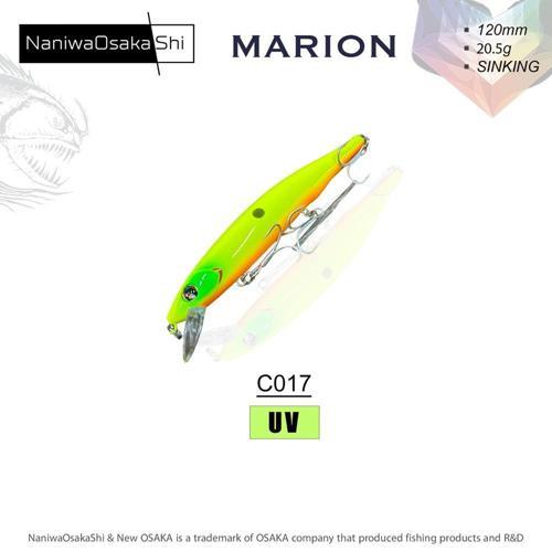 NaniwaOsakaShi Marion 120mm 20,5gr Sinking Maket Yem C017