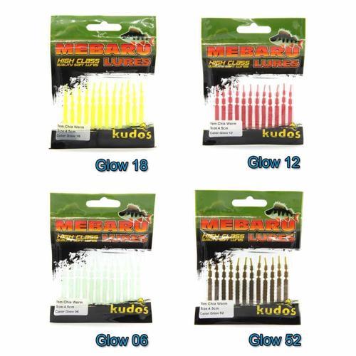Chia Worm 4.5Cm Silikon Yem GLOW 09