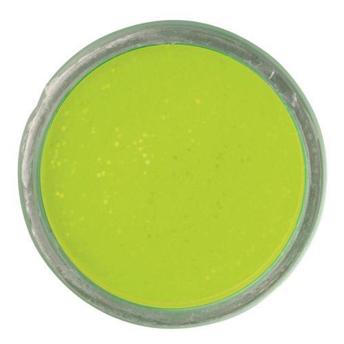PowerBait Natural Scent Glitter Trout Bait ( Garlic ) Hamur Yem CHARTREUSE