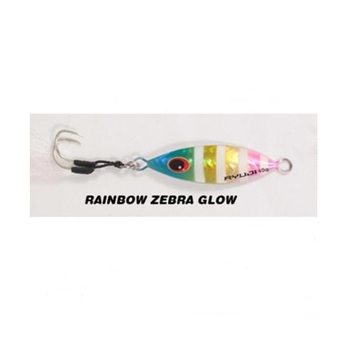 Slow King Jig Yem Rainbow Zebra Glow-60 Gr