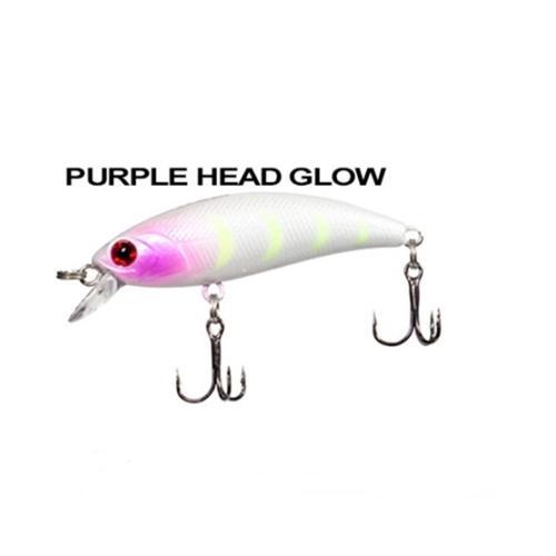 Baby Minnow Sinking 5cm 4.5gr Maket Yem PURPLE HEAD