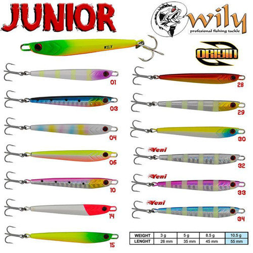 Junior 10.5gr 55mm Baby Jig Yem 10