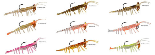 Teke Shrimp Karides 75 mm 7 gr Silikon Yem Honey Shrimp